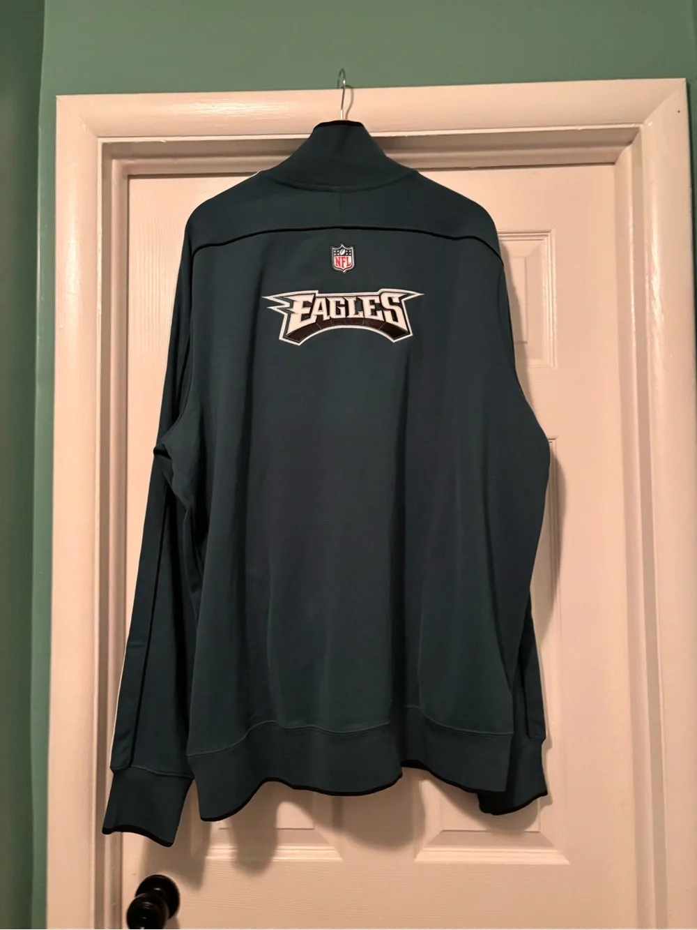 NFL Dark Green Nike On-Field Zip Jacket